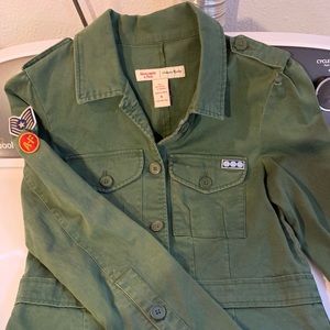 A&F army jacket